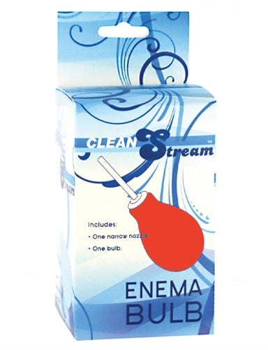 Pera de Enema de Limpieza – Roja – Higiene Íntima Rápida y Segura
