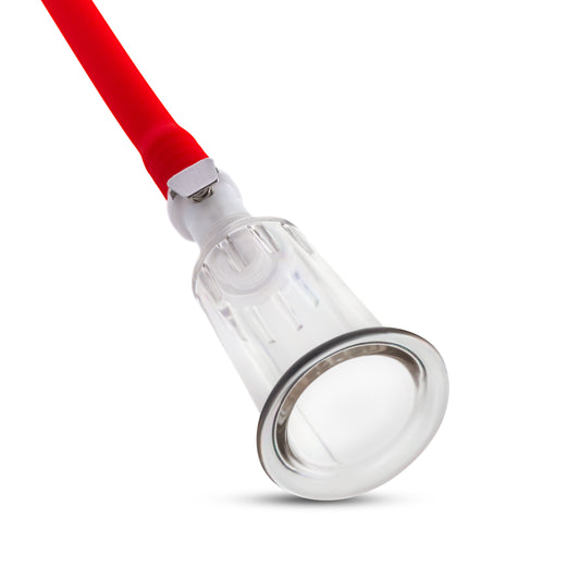Temptasia Clit Cylinder - 1.2 Inch Diameter - Clear