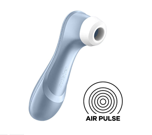 Satisfyer Pro 2 Air Pulse Clitoral Stimulator – Blue
