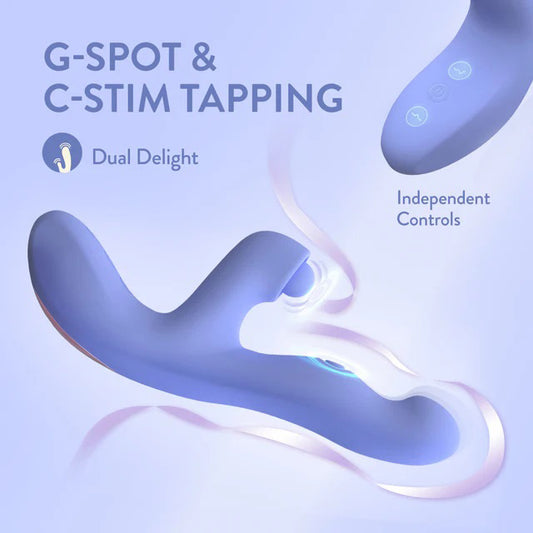 Rabbit Simone Warming Vibrator Dual Stimulation G-Spot Clitoral Rechargeable