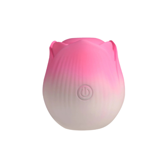 Pulsing Petals Clitoral Pulse Stimulator - Rechargeable Rose Vibrator