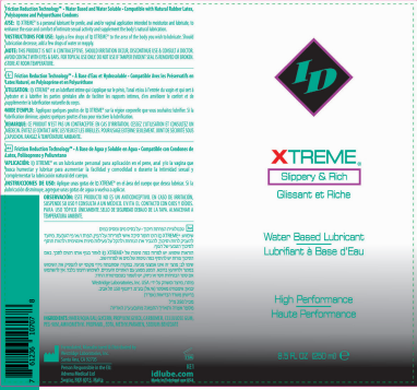 ID Xtreme High Performance Lubricant - 8.5oz Long-Lasting Friction Reducing Gel