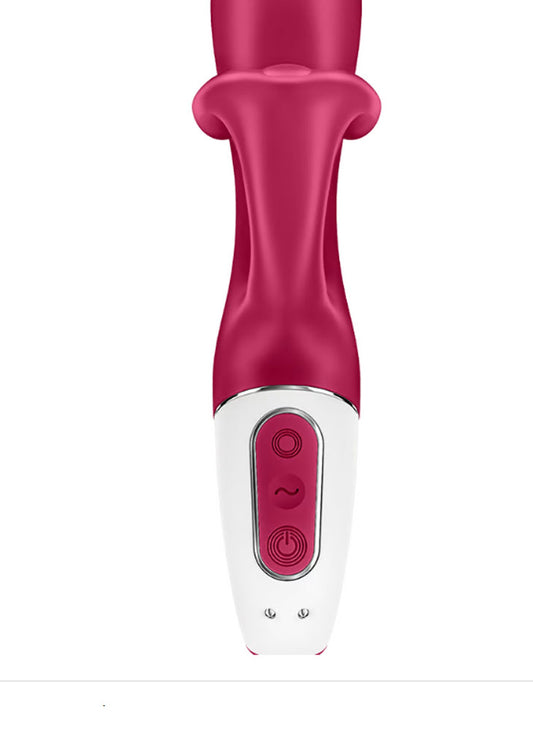 Satisfyer Embrace Me Rabbit Vibrator Berry Rechargeable