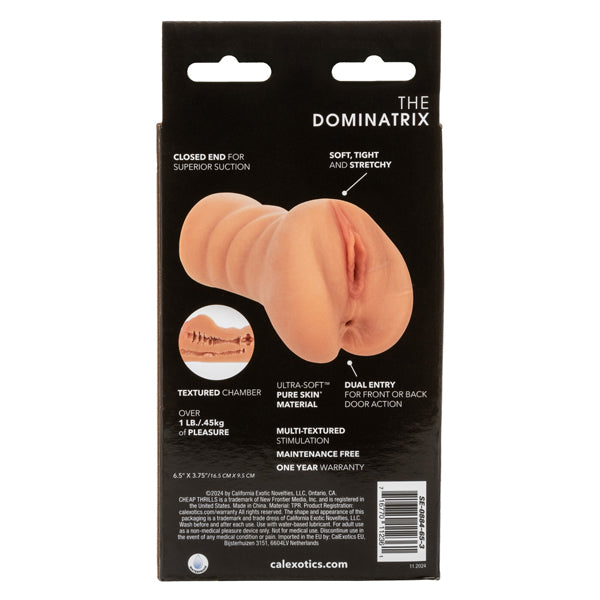 Cheap Thrills The Dominatrix Dual Entry Masturbator - Realistic Pussy & Ass Stroker