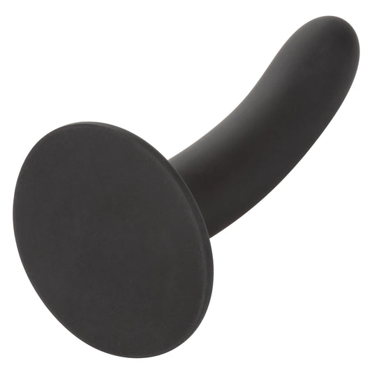 Boundless Smooth 6 Inch Silicone Suction Cup Dildo – Black