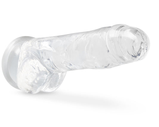Naturally Yours 8" Crystalline Realistic Suction Cup Dildo