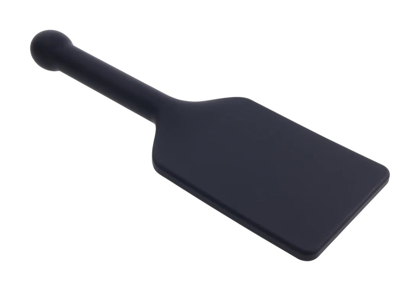 Silicone Paddle "FUCK TOY" Embossed - Black BDSM Spanker