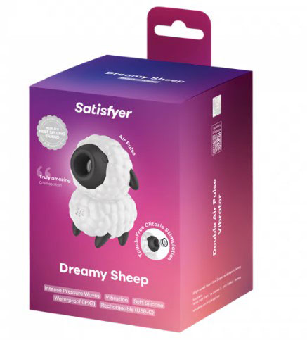 Dreamy Sheep Air Pulse Clitoral Stimulator with Vibration