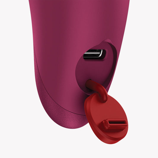 Charme Bullet Vibrator - Wine Red - 12 Vibration Modes Waterproof