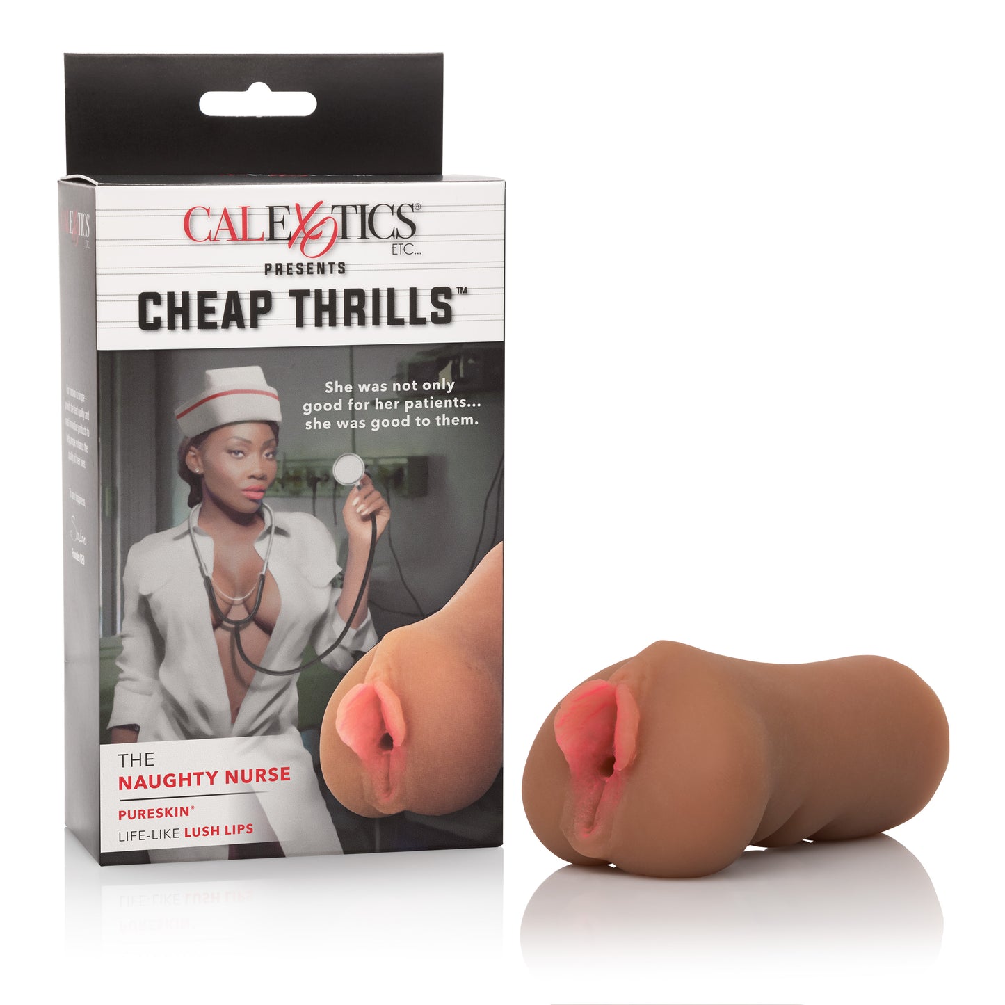 Realistic Male Masturbator - Soft Textured Stroker with Flexible Fit 6.7 Inches