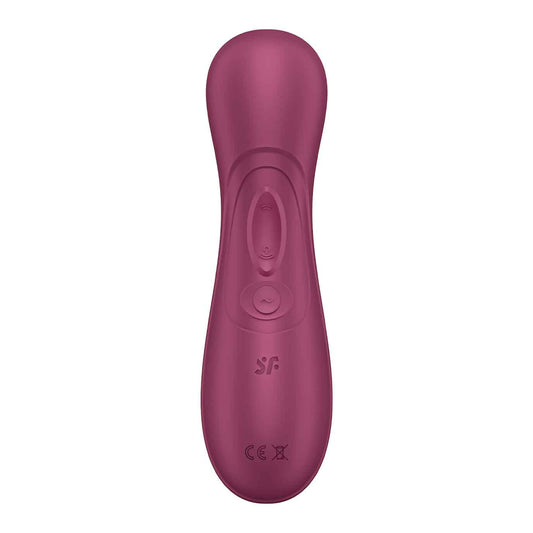 Satisfyer Pro 2 Gen 3 Liquid Air Pulse Clitoral Stimulator - Red Wine