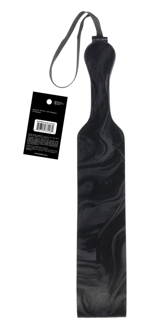 Velvet Noir Vegan Paddle - Black BDSM Spanking Toy
