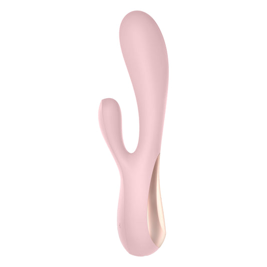 Mauve Mono Flex Rabbit Vibrator - G-Spot & Clitoral Dual Stimulator