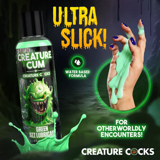 Creature Cum Green – Lubricante Íntimo Base de Agua 4oz