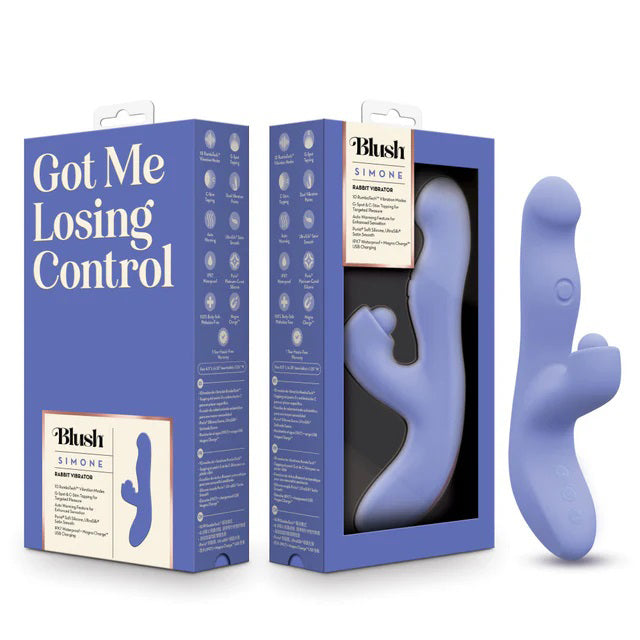 Rabbit Simone Warming Vibrator Dual Stimulation G-Spot Clitoral Rechargeable