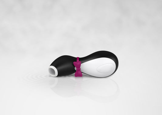 Satisfyer Pro Penguin Air Pulse Clitoral Stimulator - Black