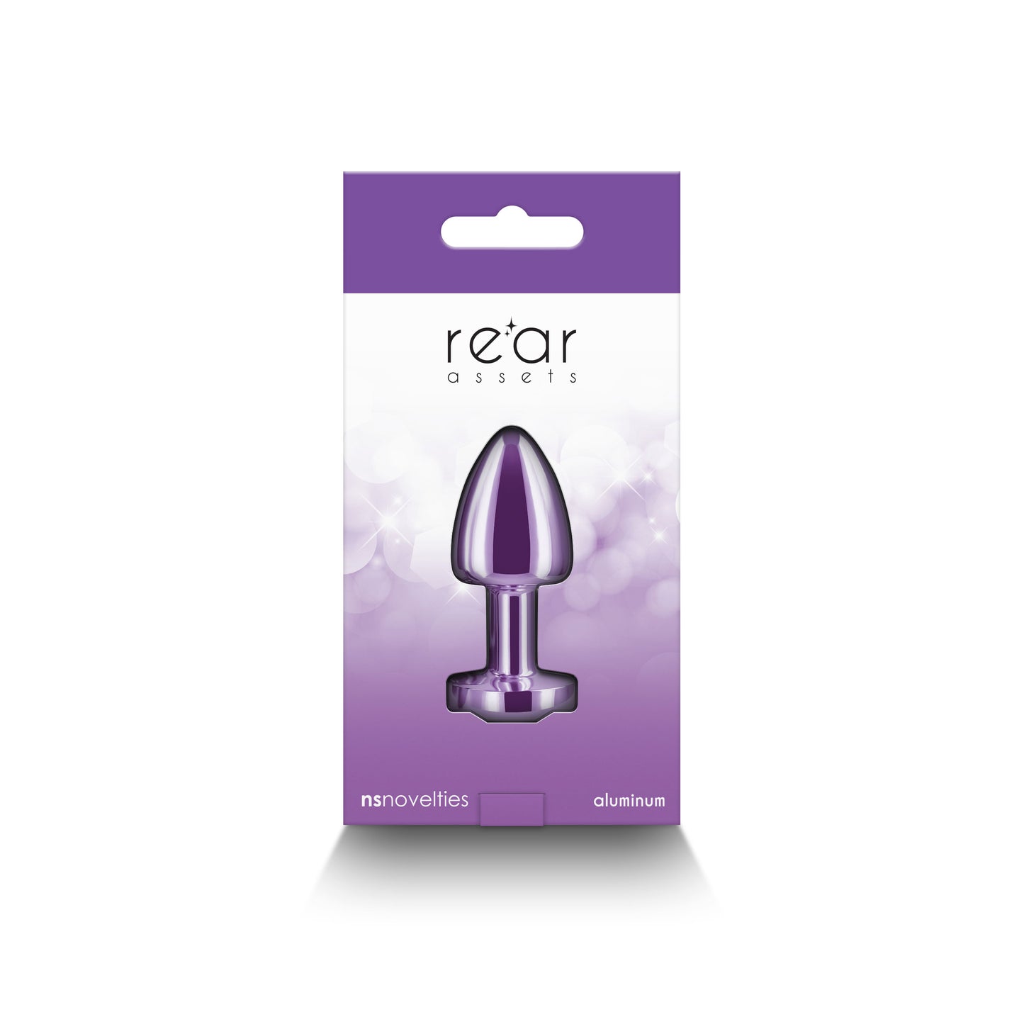 Petite Purple Jeweled Butt Plug – Rear Assets Petite