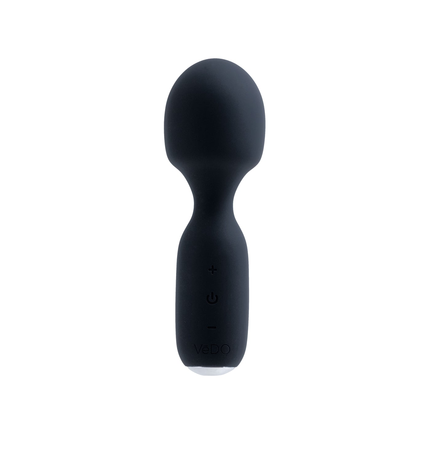 WINI Mini Vibrator Rechargeable 10 Modes 6 Intensities Waterproof Black
