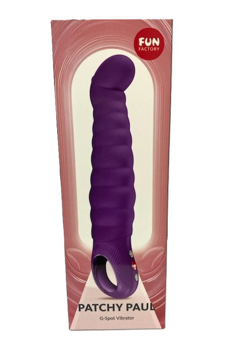 "Patchy Paul G-Spot Vibrator - Dark Violet FUN-982"