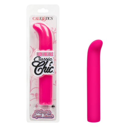 Classic Chic G Rechargeable G-Spot Vibrator - Pink