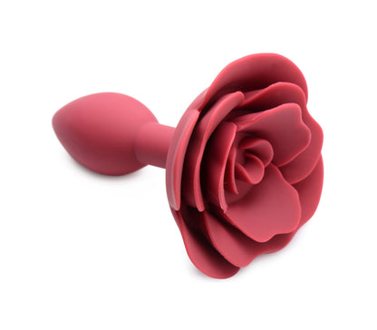 Booty Bloom Silicone Rose Anal Plug - Small