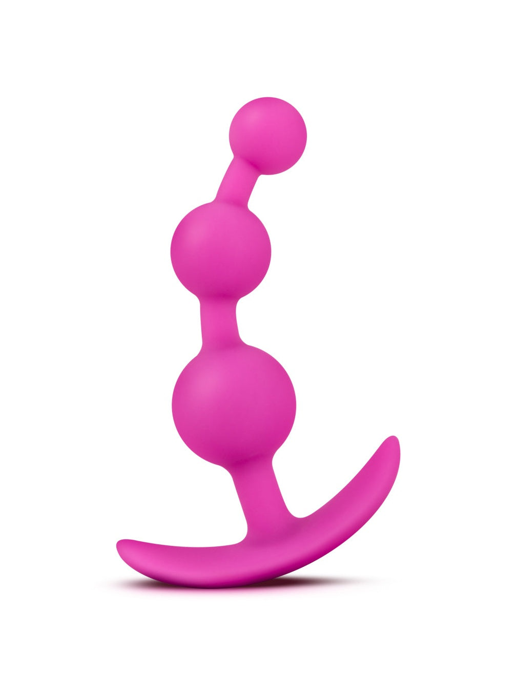 Luxe Be Me 3 – Plug Anal de Silicona Fucsia con Diseño Ergonómico