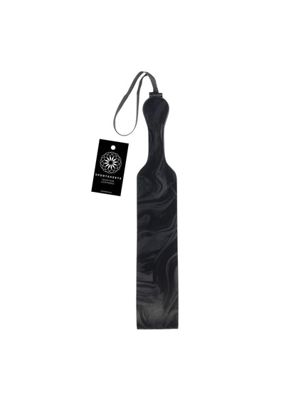 Velvet Noir Vegan Paddle - Black BDSM Spanking Toy
