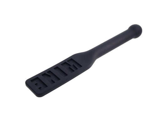 Paddle de Silicona con Grabado – Negro