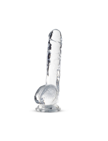 Naturally Yours 8" Crystalline Realistic Suction Cup Dildo