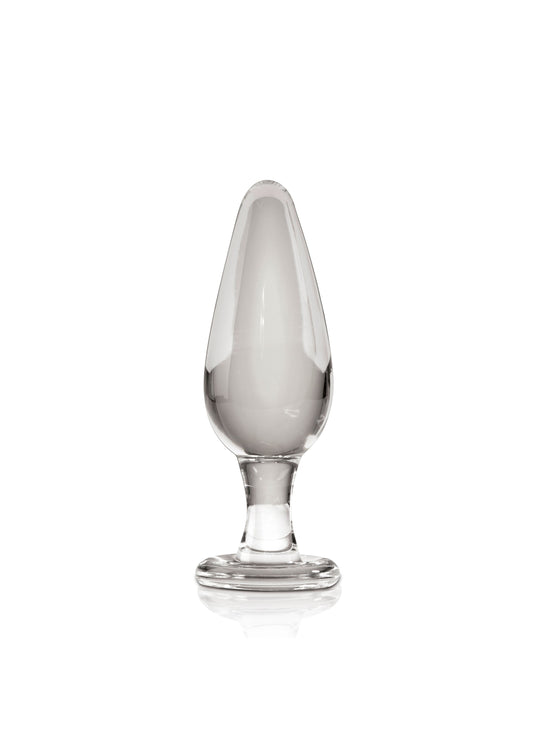 Icicles – Dildo de Vidrio Transparente con Diseño Elegante y Estimulación Versátil