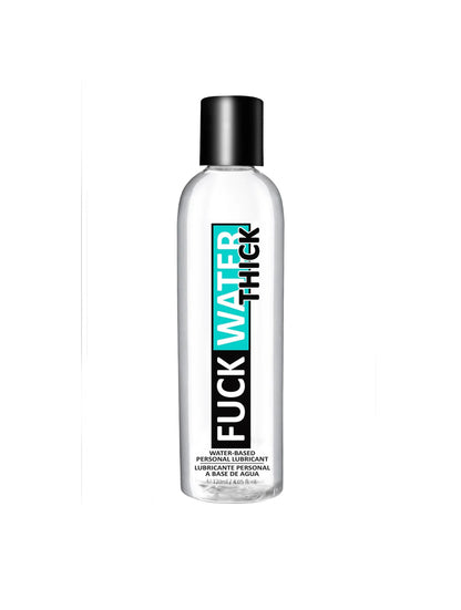 Fuck Water Thick - Extra Thick Water-Based Lubricant 4oz Clear & Cushioned
