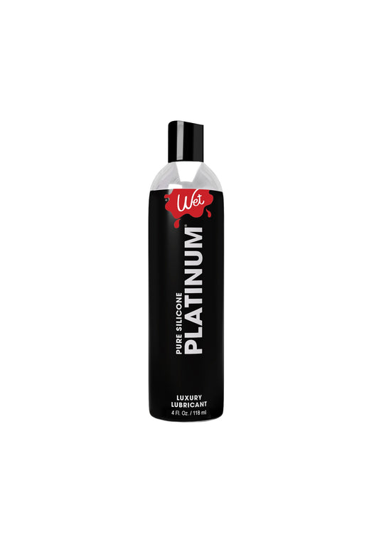 Wet Platinum – Lubricante Íntimo de Silicona Premium 8oz