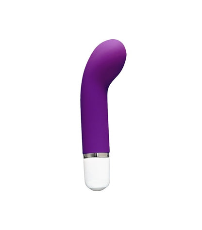 GEE 8 Inch G-Spot Vibrator - Classic Jelly Curved Vibrator
