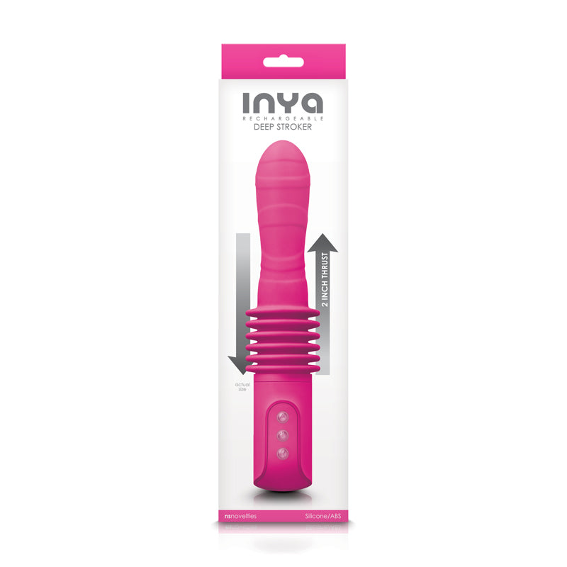 Inya Deep Stroker - Rechargeable Thrusting Male Vibrator