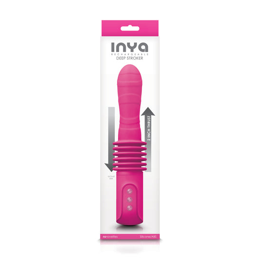 Inya Deep Stroker - Rechargeable Thrusting Male Vibrator