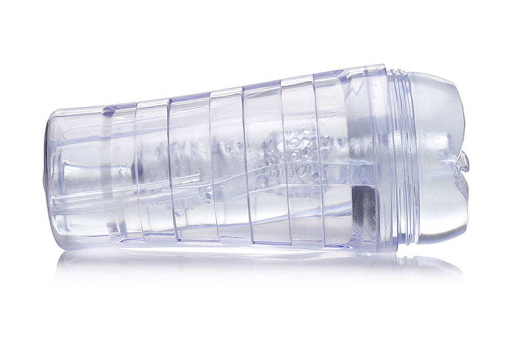 Mistress Julie Diamond Deluxe Clear Pussy Stroker - Suction Control Masturbator
