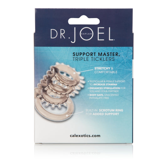 "Dr. Joel Kaplan Support Master Triple Ticklers - Smoke SE5629303"