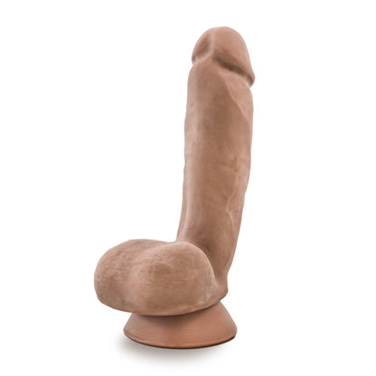 Au Natural Macho 6 Inch Realistic Dual Density Suction Cup Dildo – Beige