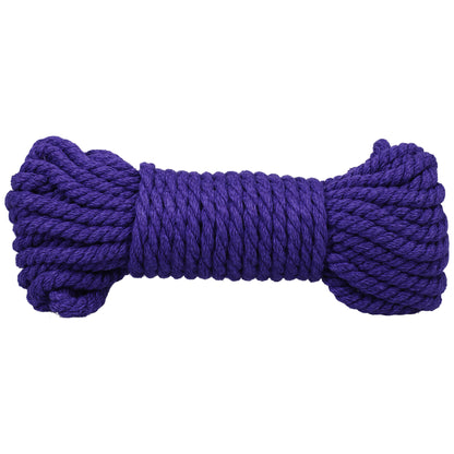 Merch Hemp Bondage Shibari Rope - 30ft Purple Jute Alternative 6mm