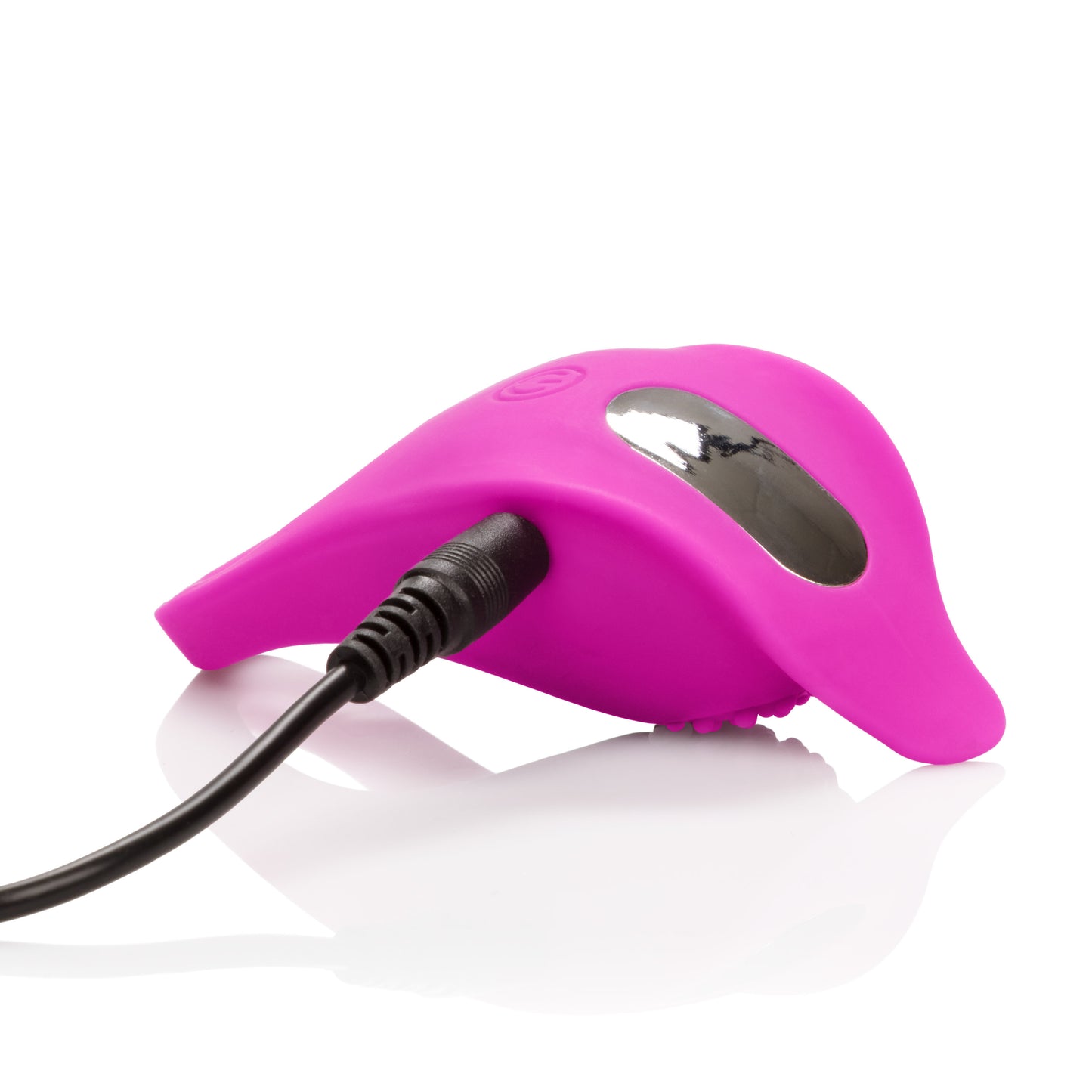 Rechargeable Vibrating Cock Ring - 7 Modes, Waterproof Silicone Pink