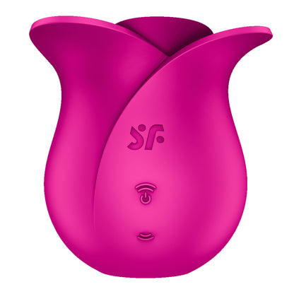 Satisfyer Pro 2 Blossom Liquid Air Pulse Clitoral Stimulator - Pink