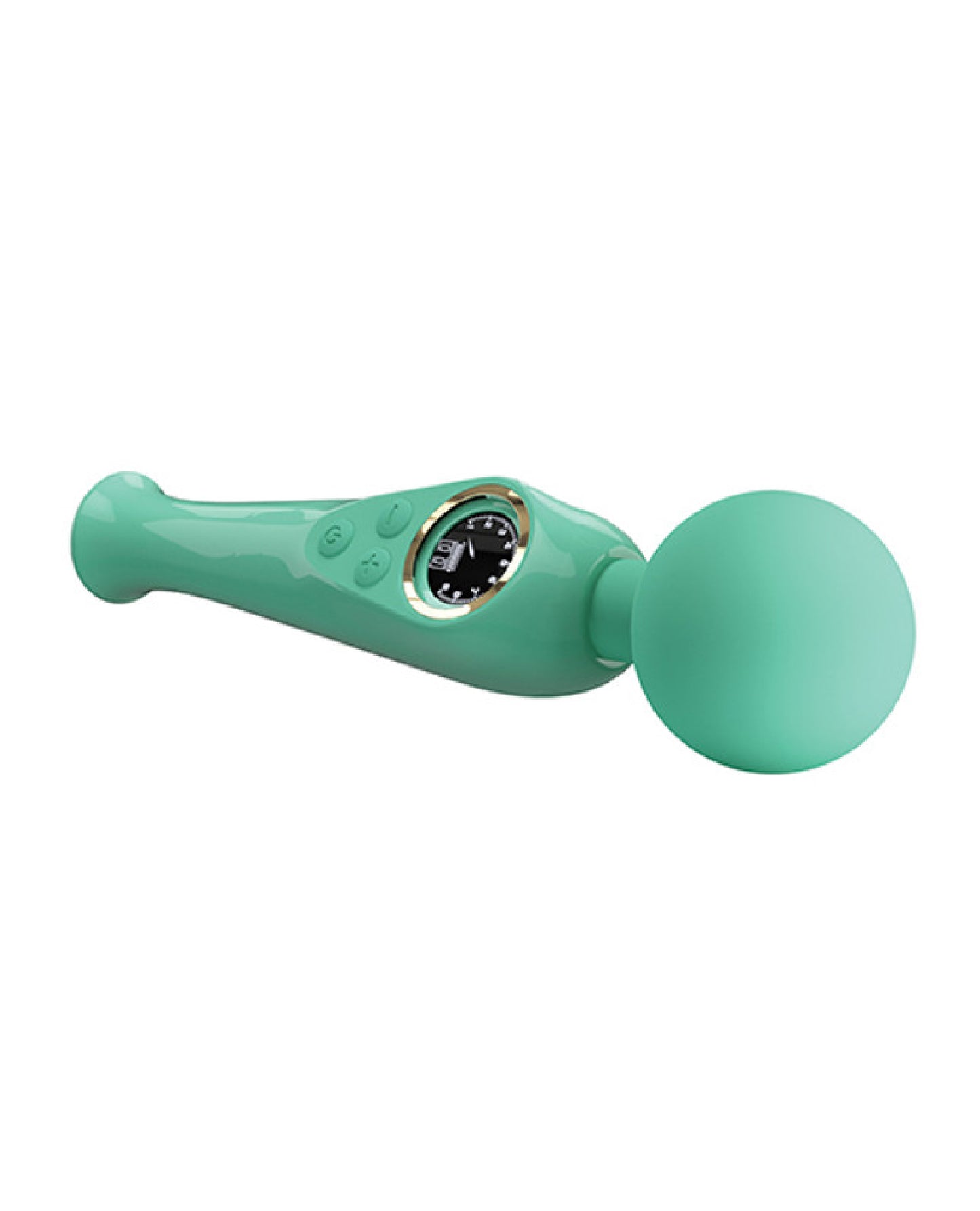 Stavros The Great Wand Vibrator 90 Combinations LED Display Rechargeable Turquoise