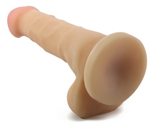 Au Natural Sam 7 Inch Realistic Dual Density Dildo – Beige
