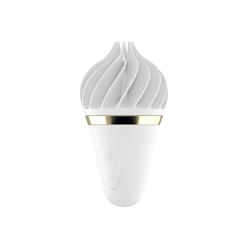 Sweet Treat White Clitoral Suction Vibrator
