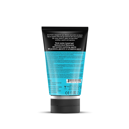 Aqua Jelle Plus - Thick Water-Based Anal Relaxing Gel 4oz with Natural Relaxants