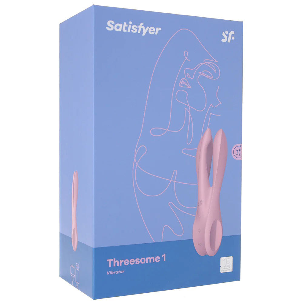 Threesome 1 Pink Clitoral Vibrator