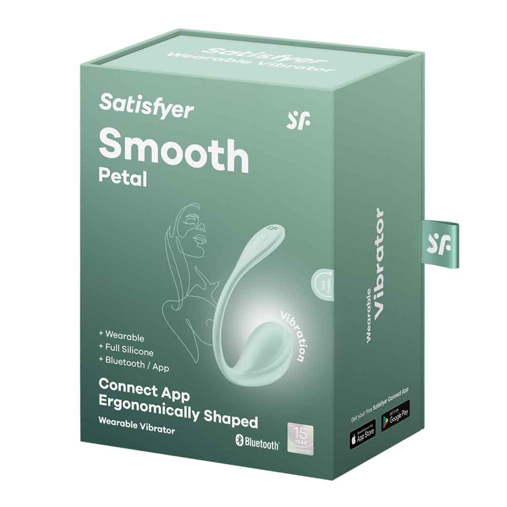 Smooth Petal Connect App Mint G-Spot Vibrator