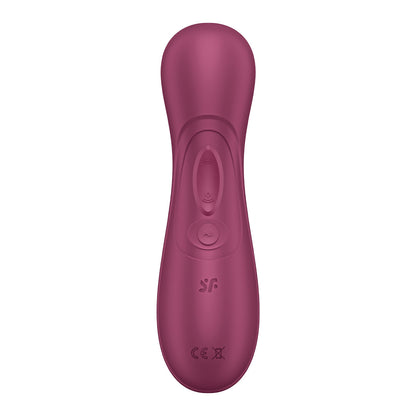 Satisfyer Pro 2 Generation 3 Wine Red Liquid Air Pulse Clitoral Suction Vibrator