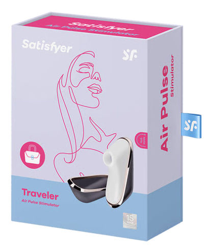 Satisfyer Pro Traveler Air Pulse Clitoral Suction Vibrator Rechargeable