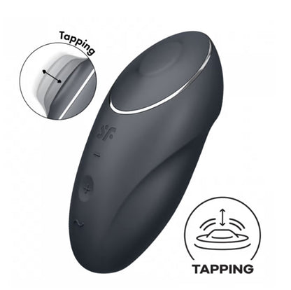Satisfyer Tap & Climax Clitoral Vibrator – Tapping & Vibration Toy